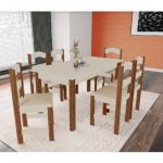 Mesa araúna  6 cadeiras 