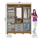 Guarda Roupa Capelinha B24 
