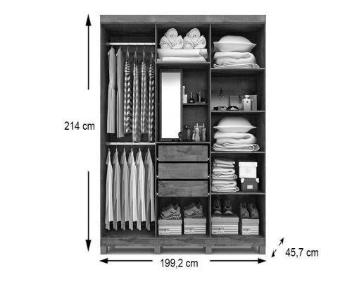 Guarda Roupa Clara 