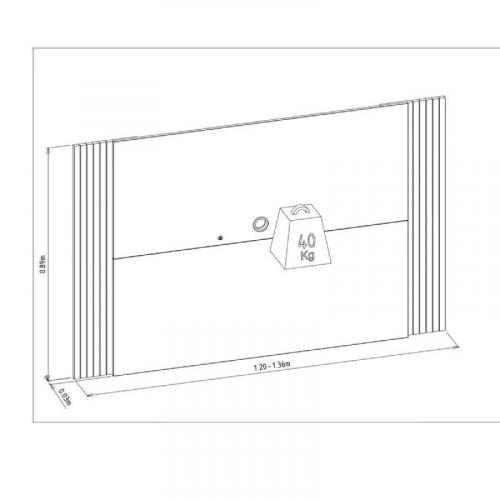 Painel para TV Furnas 