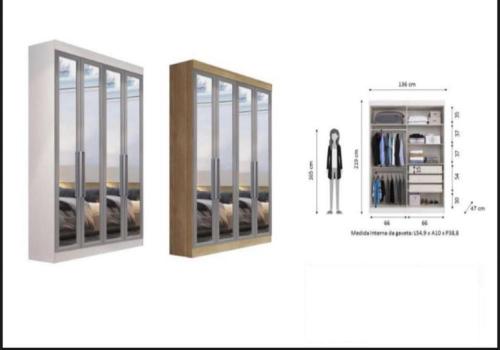 Guarda Roupa 4 Portas PH1716