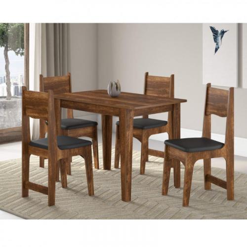 Mesa com 4 cadeiras Nicoli