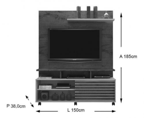 Estante Home Theater Star 