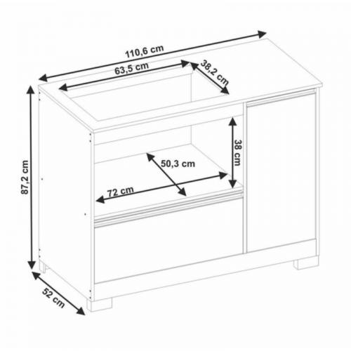 Balcão para cooktop NT 3050