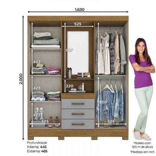 Guarda Roupa Capelinha B24 